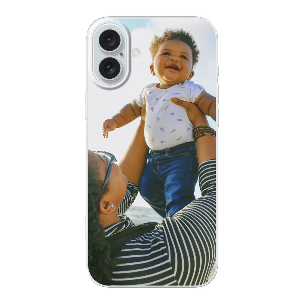 Back Printed Soft Case (mobile) (Transparent)