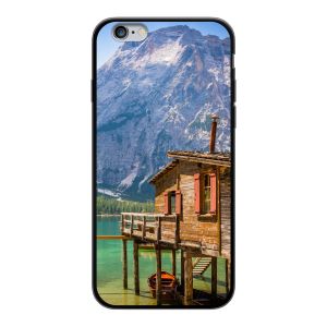 Back Printed Soft Case (mobile) (Schwarz)