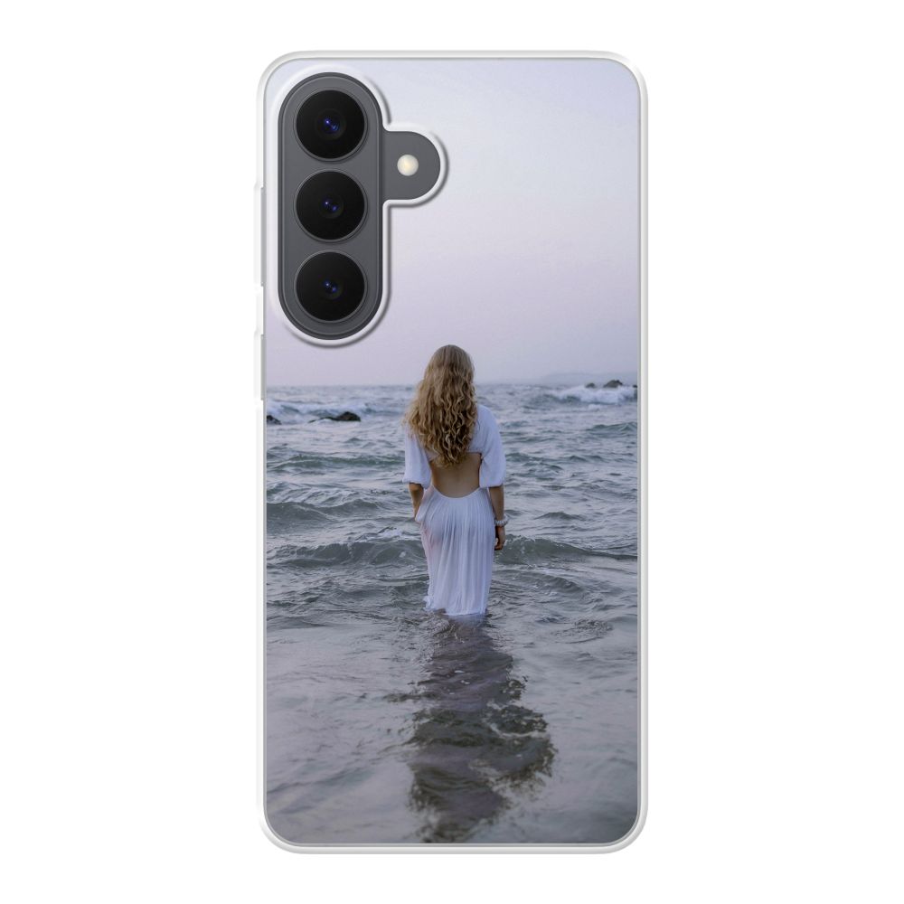 Back Printed Soft Case (mobile) (Transparent)