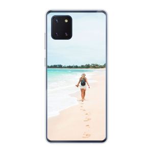 Back Printed Soft Case (mobile) (Transparent)