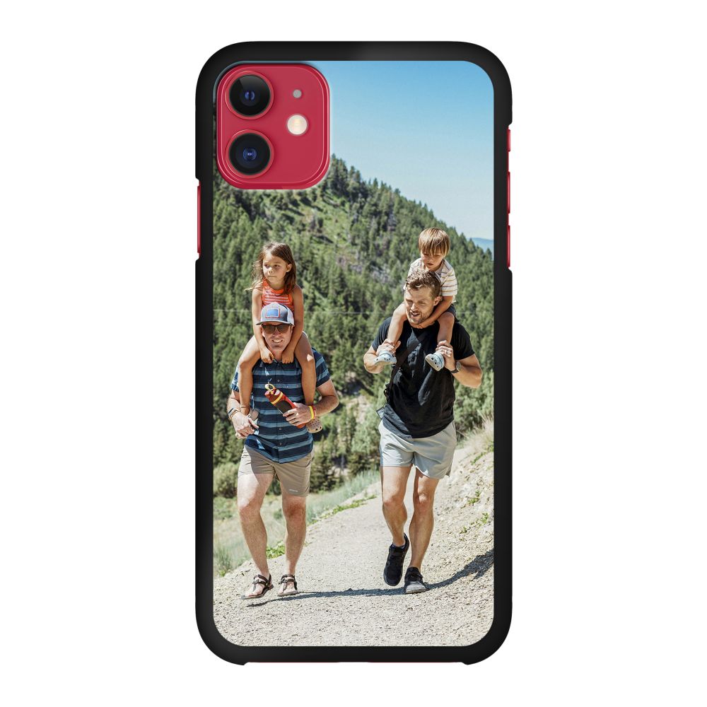 Back Printed Hard Case (mobile) (Schwarz)