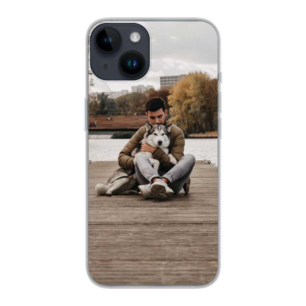 Back Printed Soft Case (mobile) (Transparent)