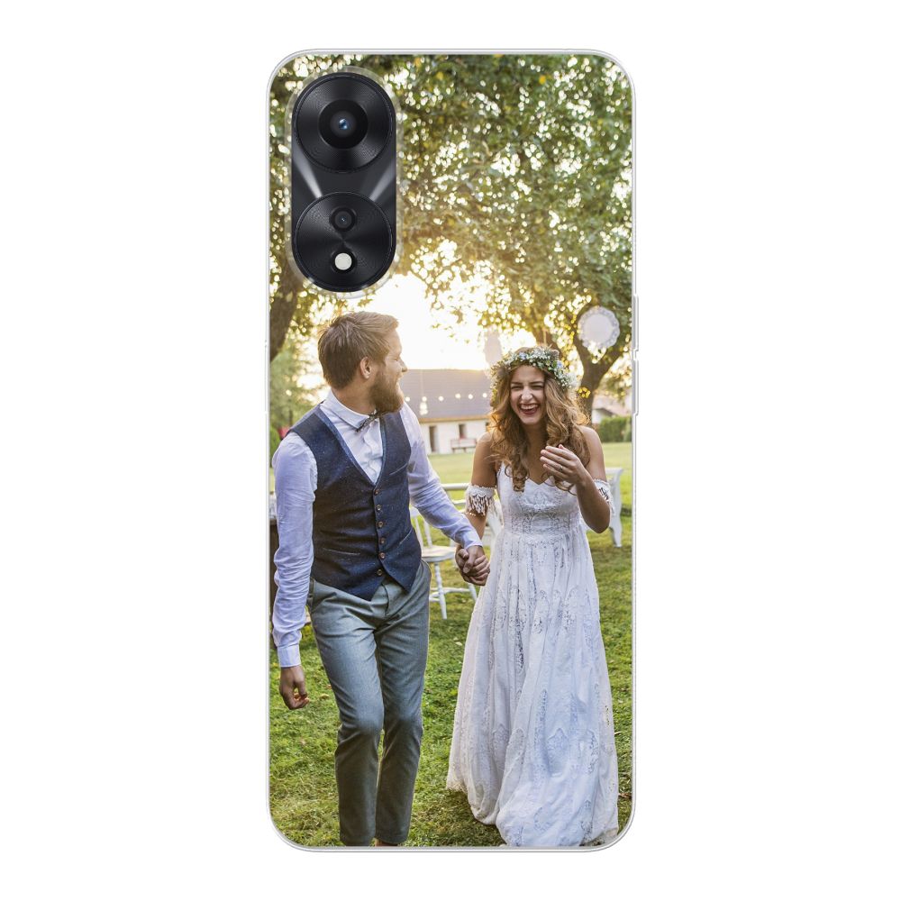 Back Printed Soft Case (mobile) (Transparent)