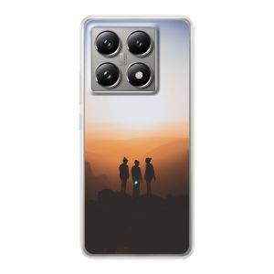 Back Printed Soft Case (mobile) (Transparent)