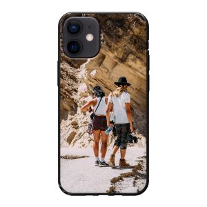 Back Printed Soft Case (mobile) (Schwarz)