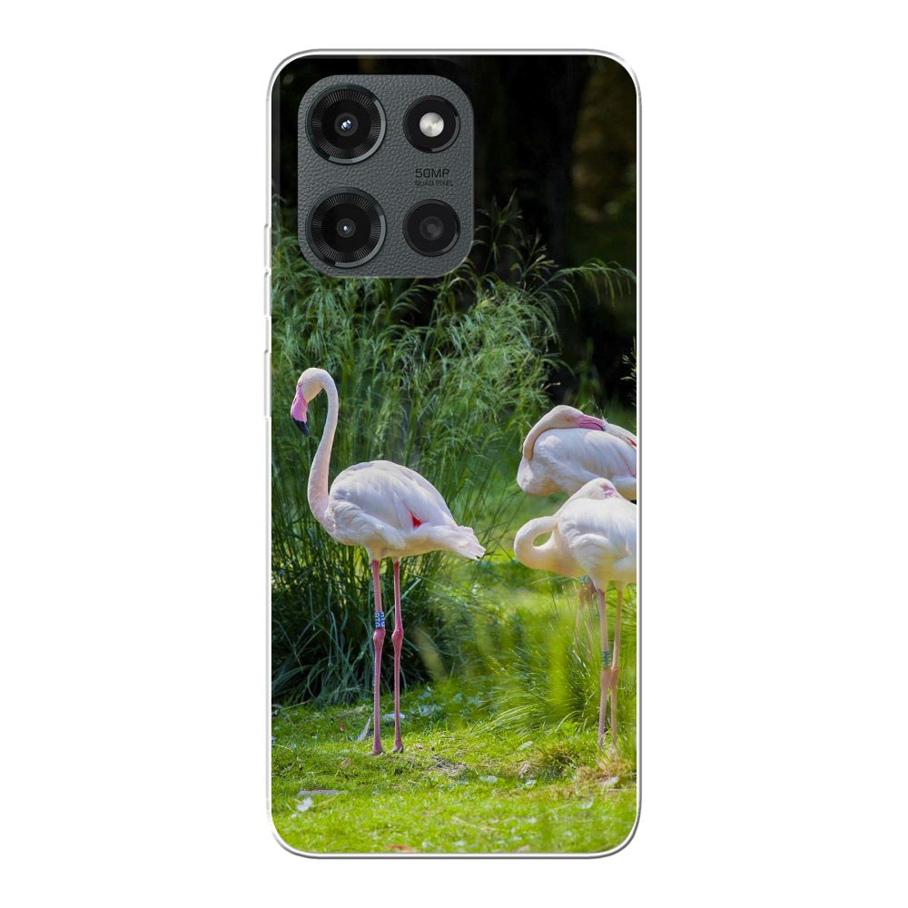 Back Printed Soft Case (mobile) (Transparente)