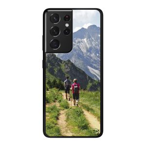 Back Printed Hard Case (mobile) (Schwarz)