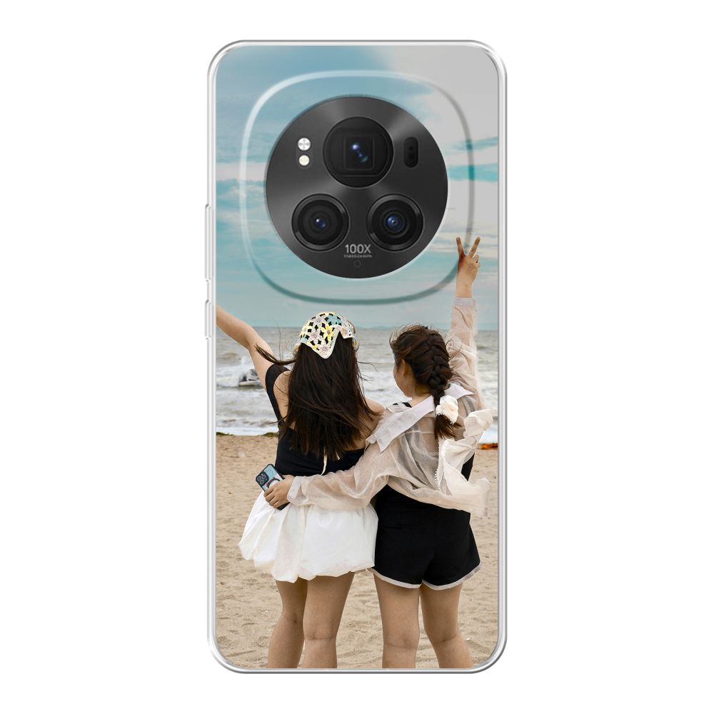 Back Printed Soft Case (mobile) (Transparent)