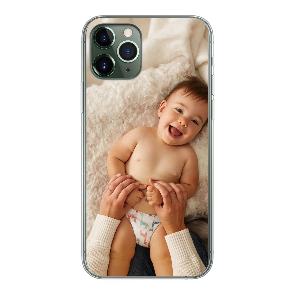 Back Printed Soft Case (mobile) (Transparent)