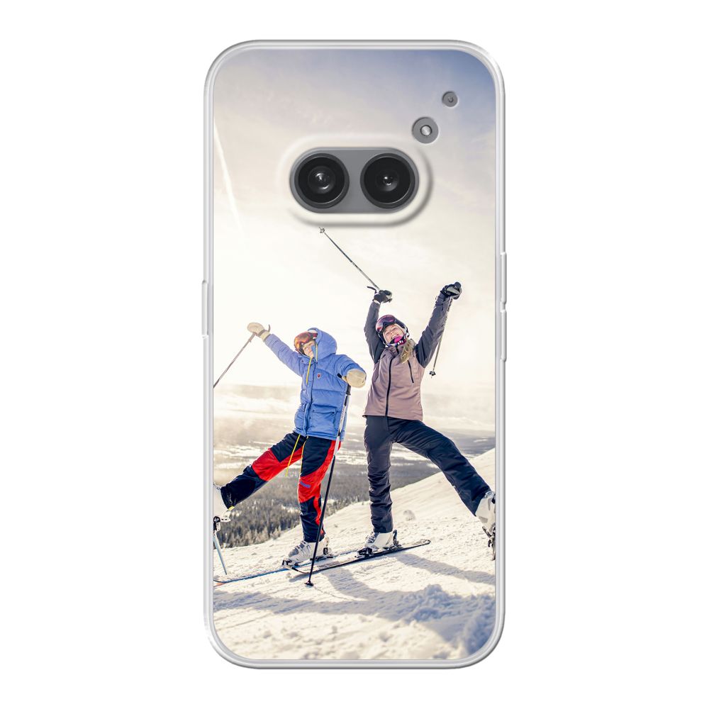 Back Printed Soft Case (mobile) (Transparent)