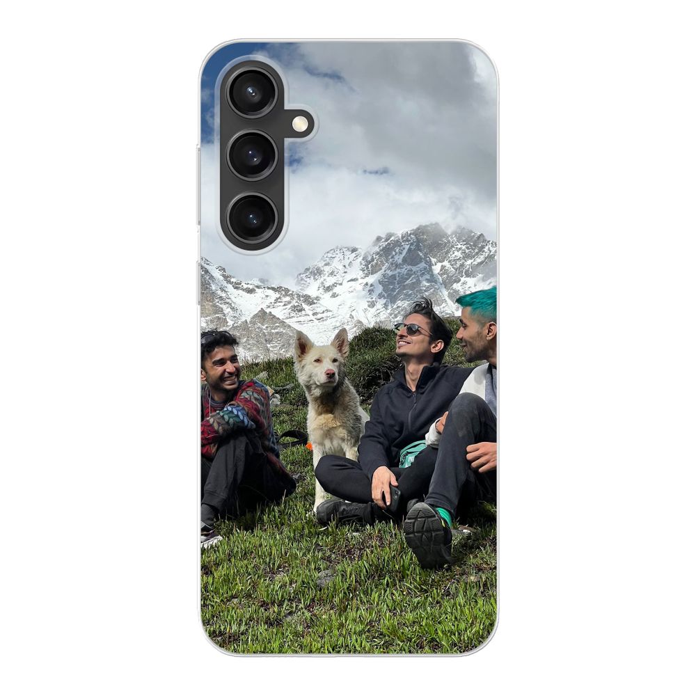 Back Printed Soft Case (mobile) (Transparent)