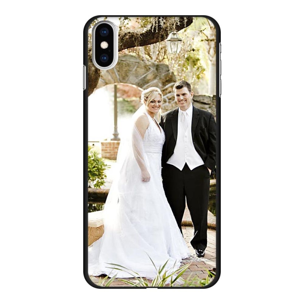 Back Printed Hard Case (mobile) (Schwarz)