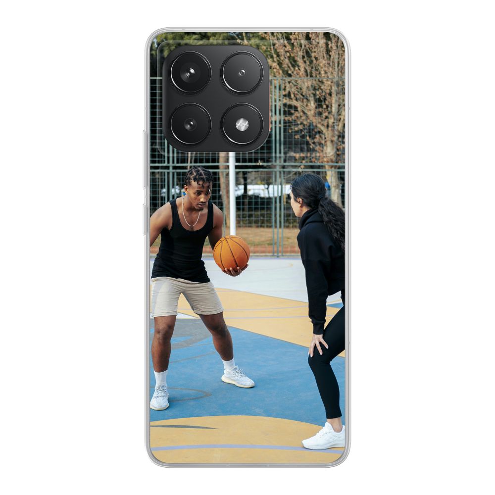 Back Printed Soft Case (mobile) (Transparent)