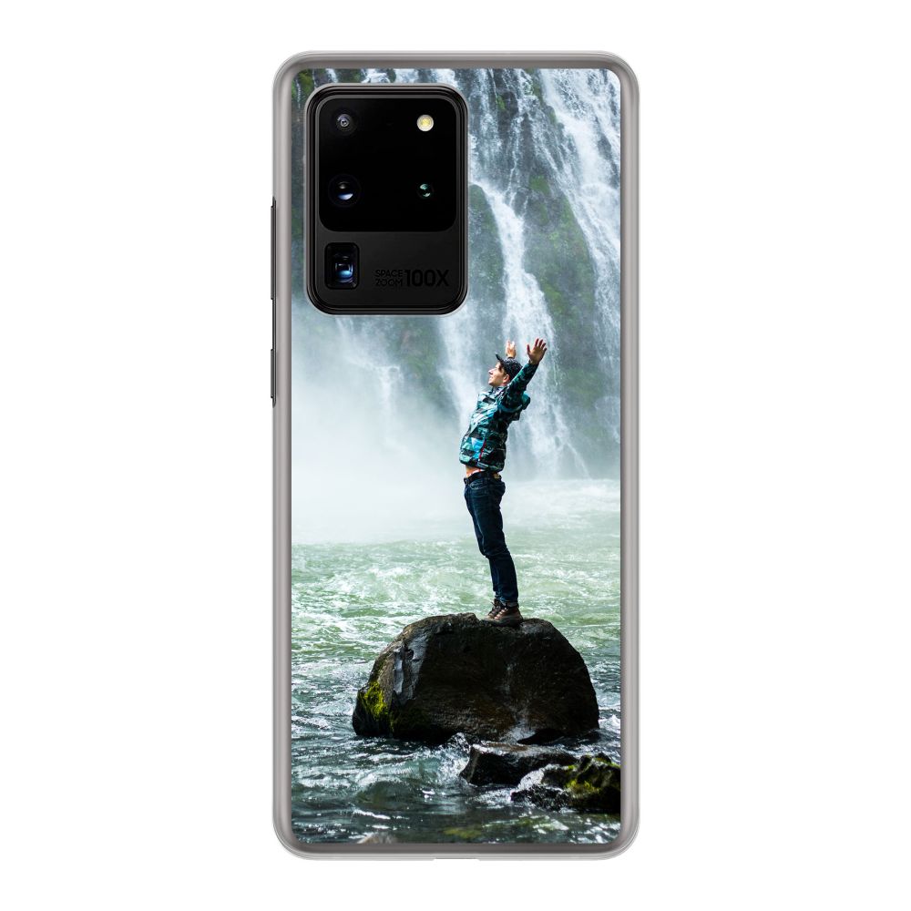 Back Printed Hard Case (mobile) (Transparent)
