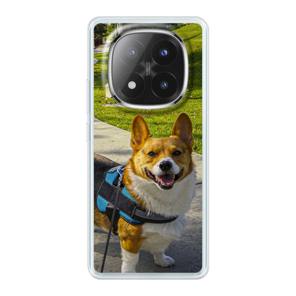 Back Printed Soft Case (mobile) (Transparent)