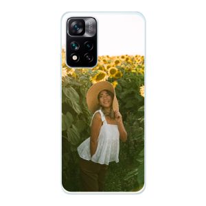 Back Printed Soft Case (mobile) (Transparent)