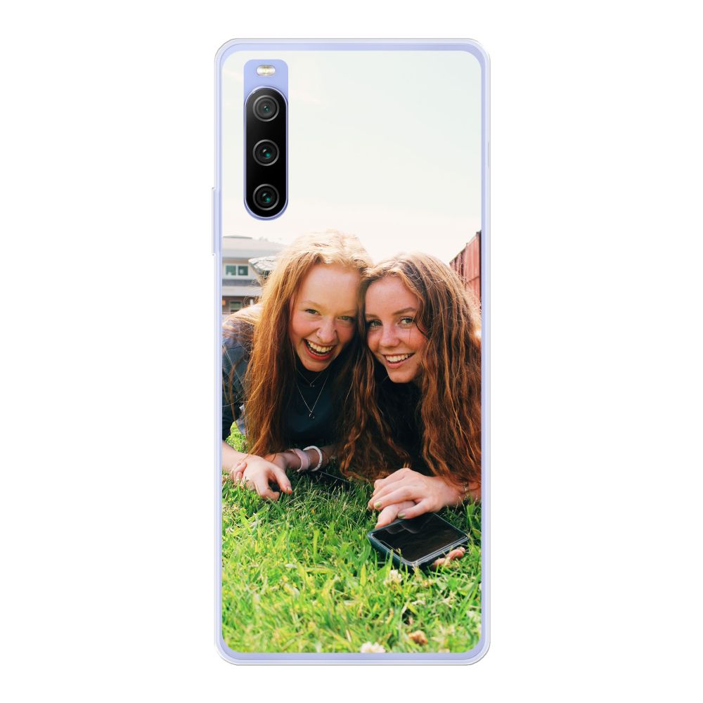 Back Printed Soft Case (mobile) (Transparent)