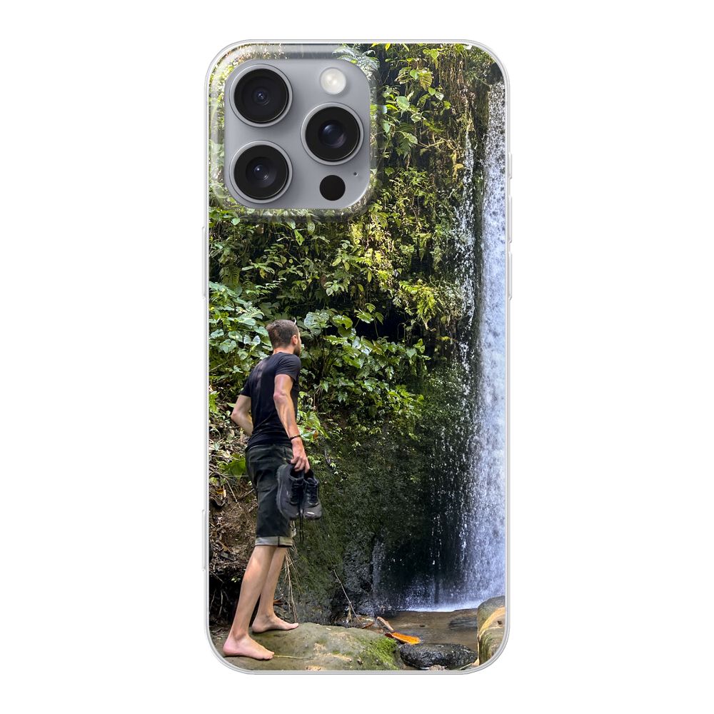 Back Printed Soft Case (mobile) (Transparent)