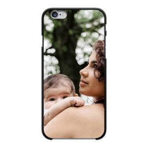 Back Printed Hard Case (mobile) (Schwarz)