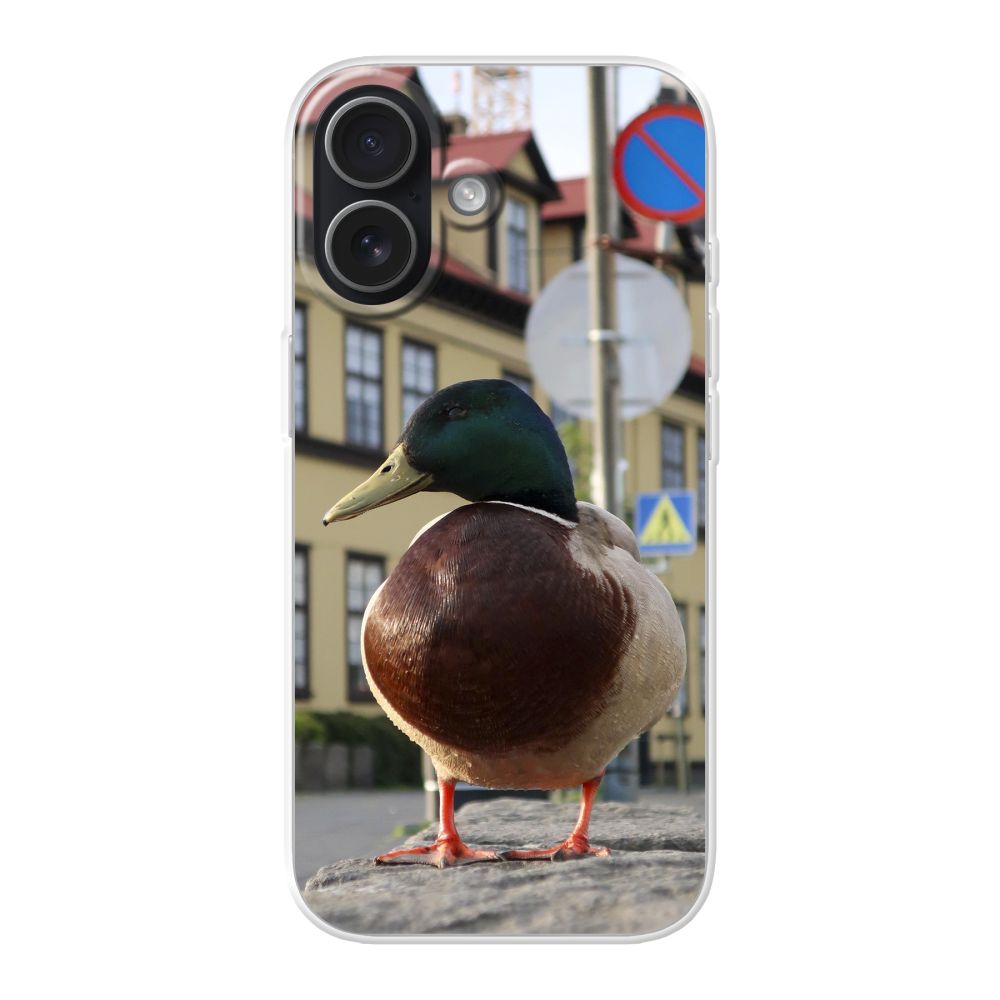 Back Printed Soft Case (mobile) (Transparent)