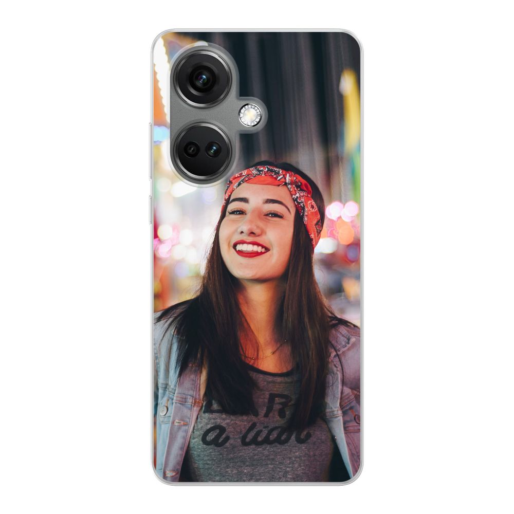 Back Printed Soft Case (mobile) (Transparent)