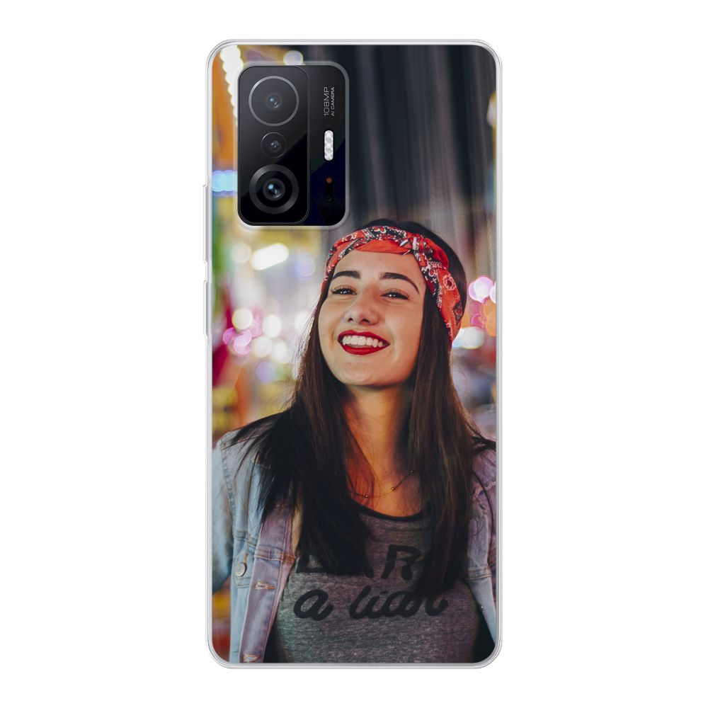 Back Printed Soft Case (mobile) (Transparent)