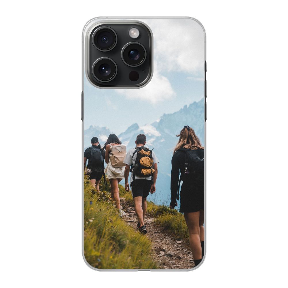 Back Printed Hard Case (mobile) (Transparent)
