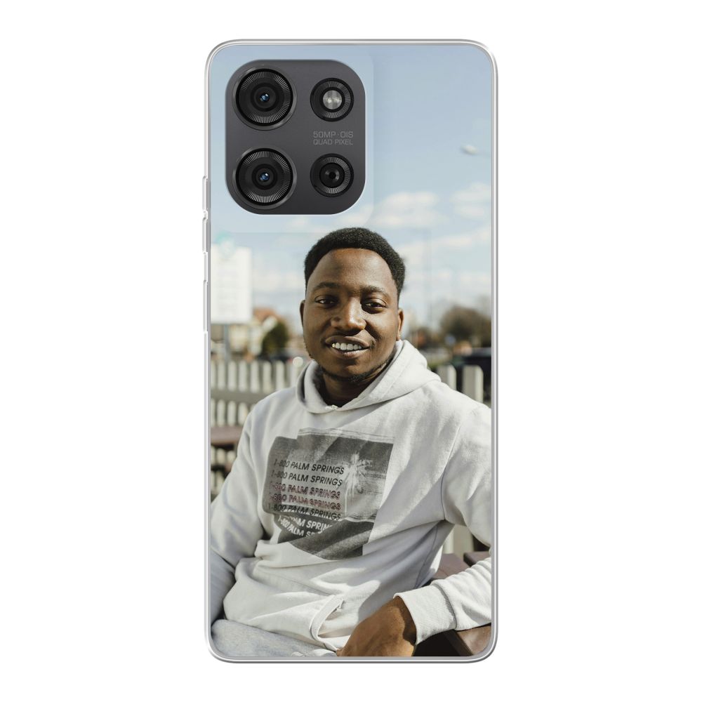 Back Printed Soft Case (mobile) (Transparente)