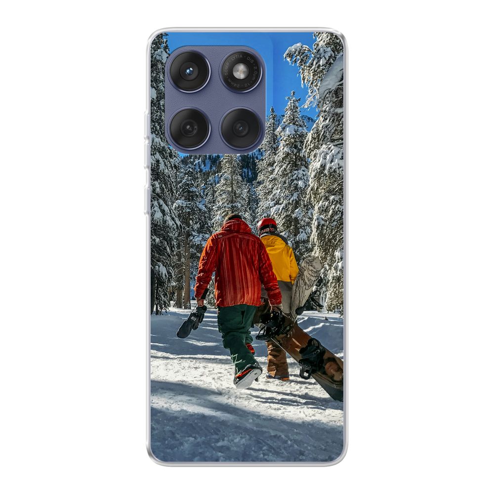 Back Printed Soft Case (mobile) (Transparente)