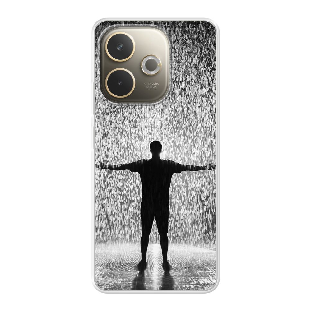 Back Printed Soft Case (mobile) (Transparent)