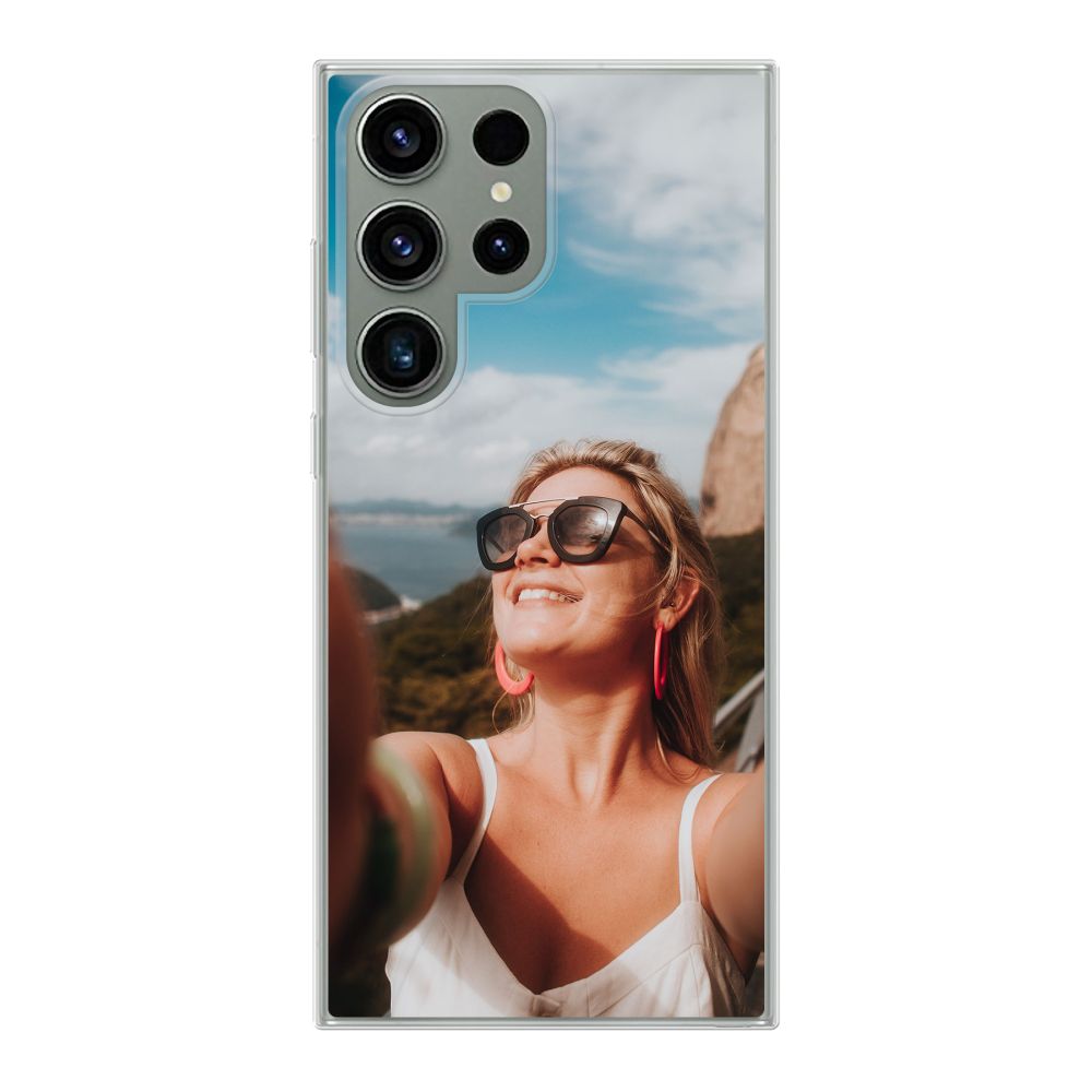 Back Printed Soft Case (mobile) (Transparent)