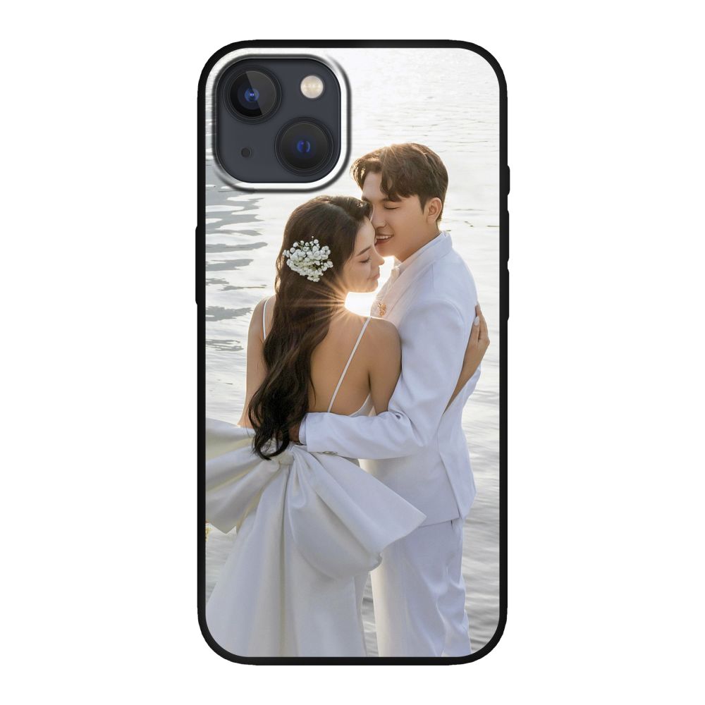 Back Printed Hard Case (mobile) (Schwarz)