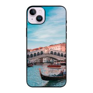 Back Printed Soft Case (mobile) (Schwarz)