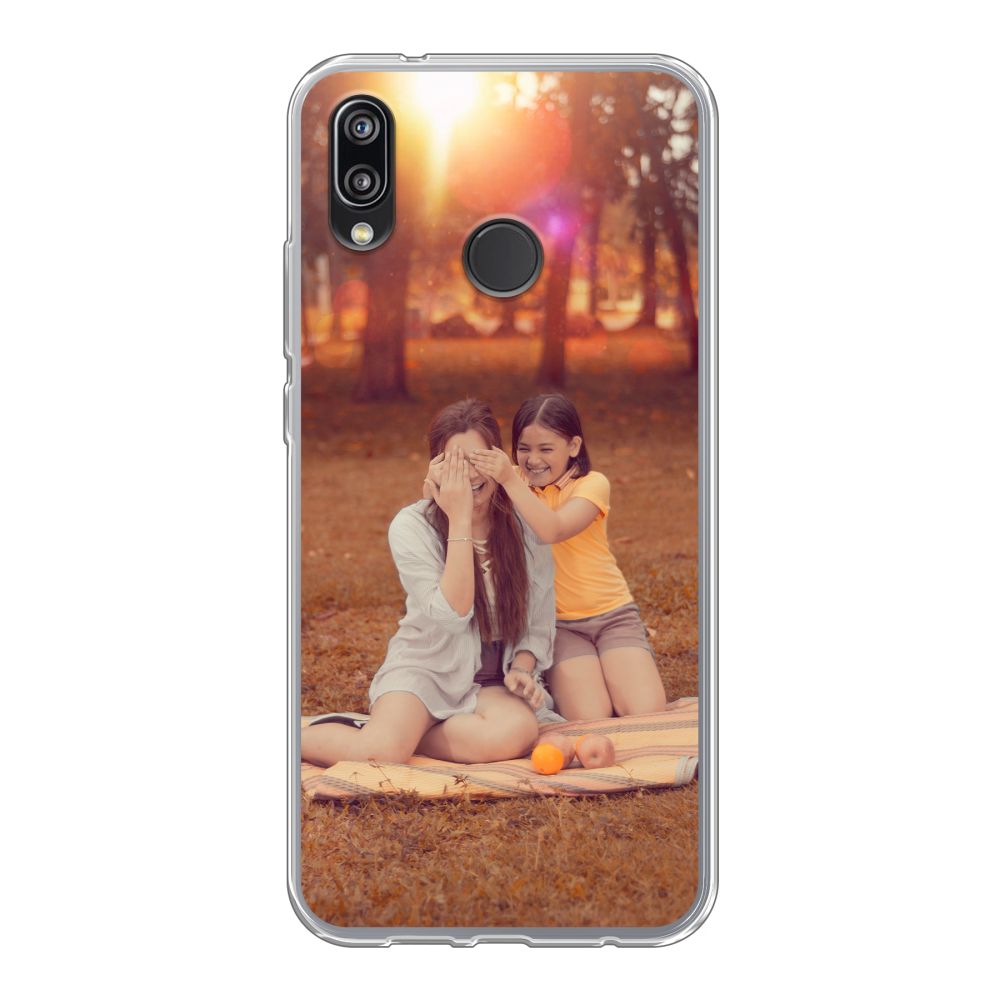Back Printed Soft Case (mobile) (Transparent)