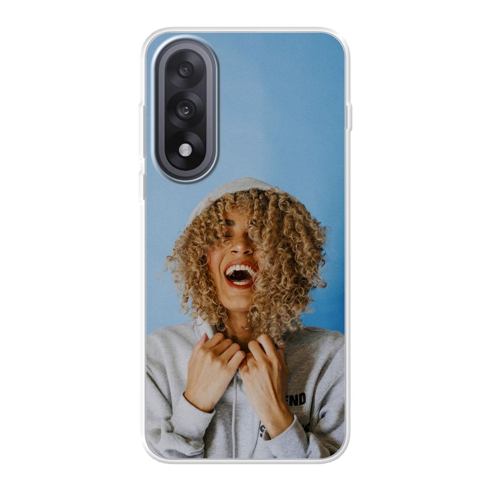 Back Printed Soft Case (mobile) (Transparent)