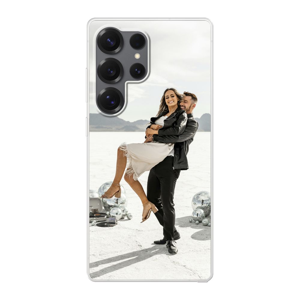 Back Printed Hard Case (mobile) (Transparent)