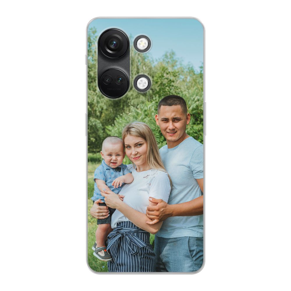 Back Printed Soft Case (mobile) (Transparent)