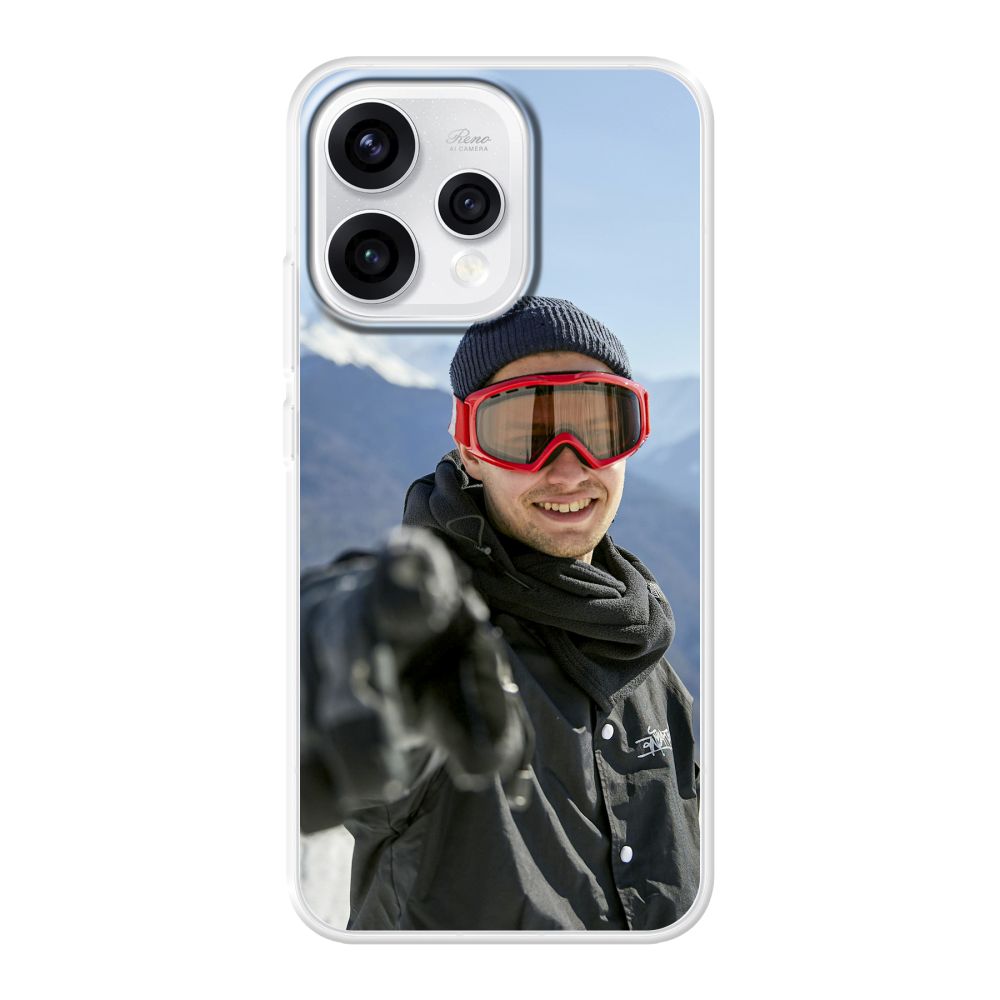 Back Printed Soft Case (mobile) (Transparent)