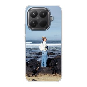 Back Printed Soft Case (mobile) (Transparent)