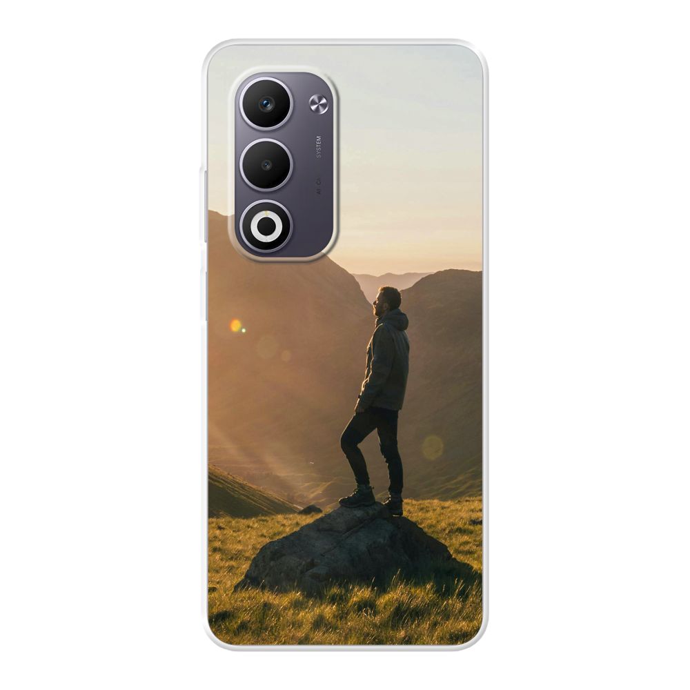 Back Printed Soft Case (mobile) (Transparent)