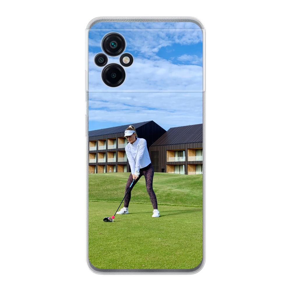 Back Printed Soft Case (mobile) (Transparent)