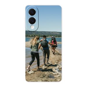 Back Printed Soft Case (mobile) (Transparent)