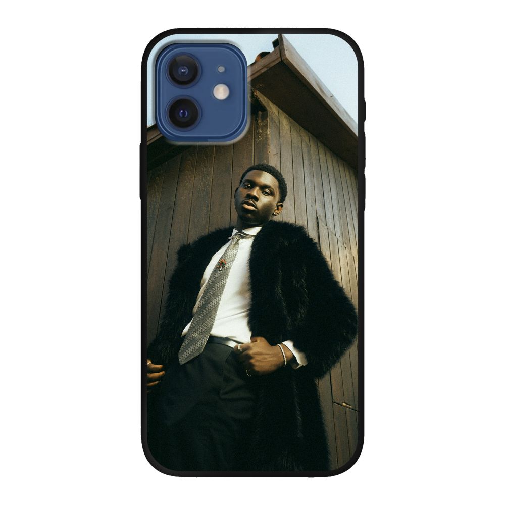 Back Printed Hard Case (mobile) (Schwarz)